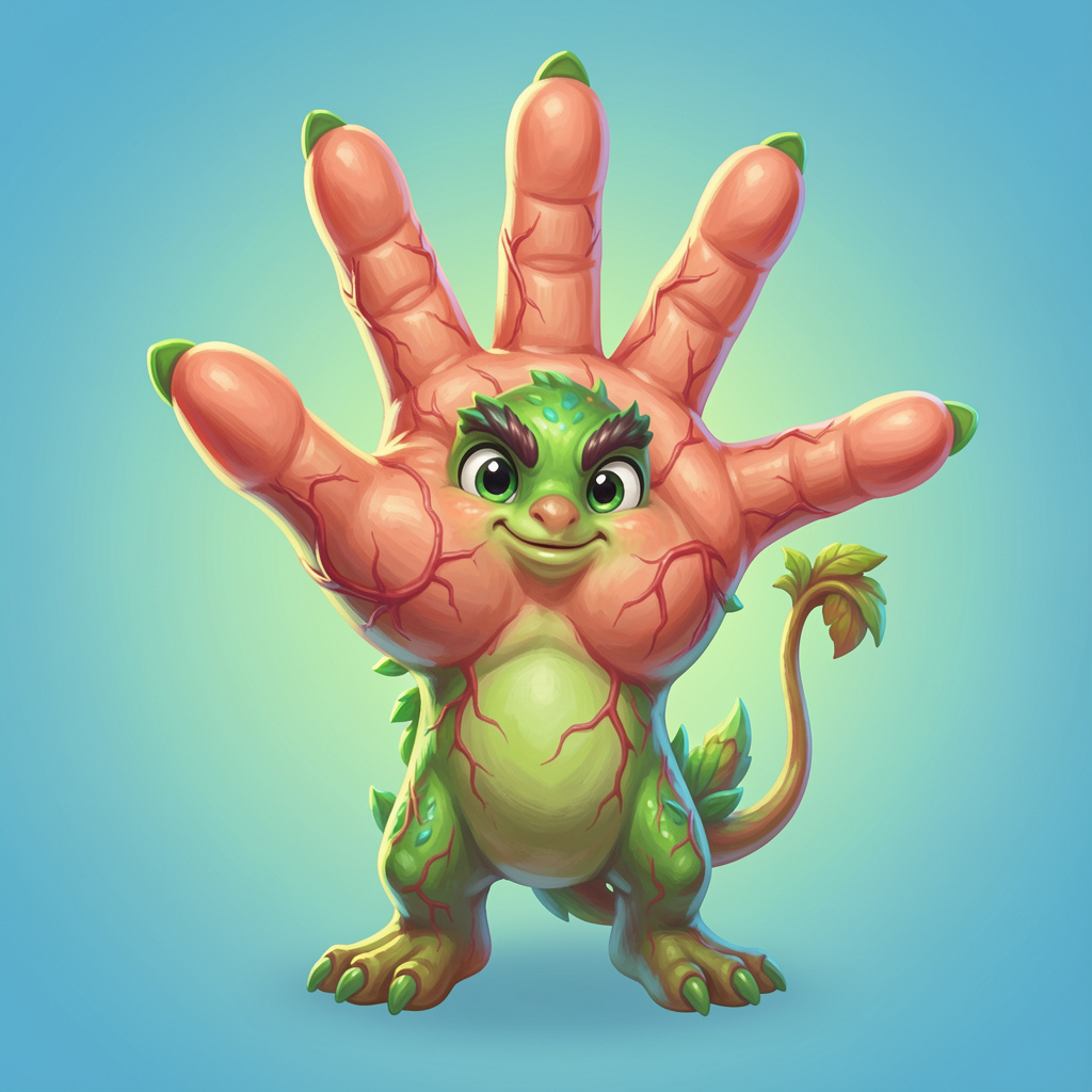 Palmling — a Uncommon Beast Snappling