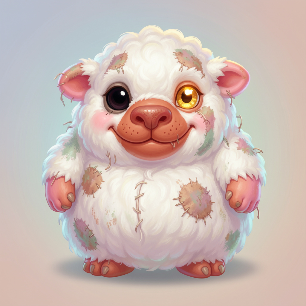 Fleecemoo — a Uncommon Beast Snappling