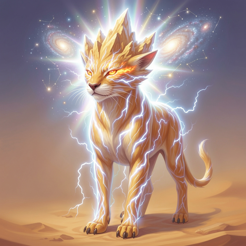 Stormscorch — a Celestial Volt Snappling