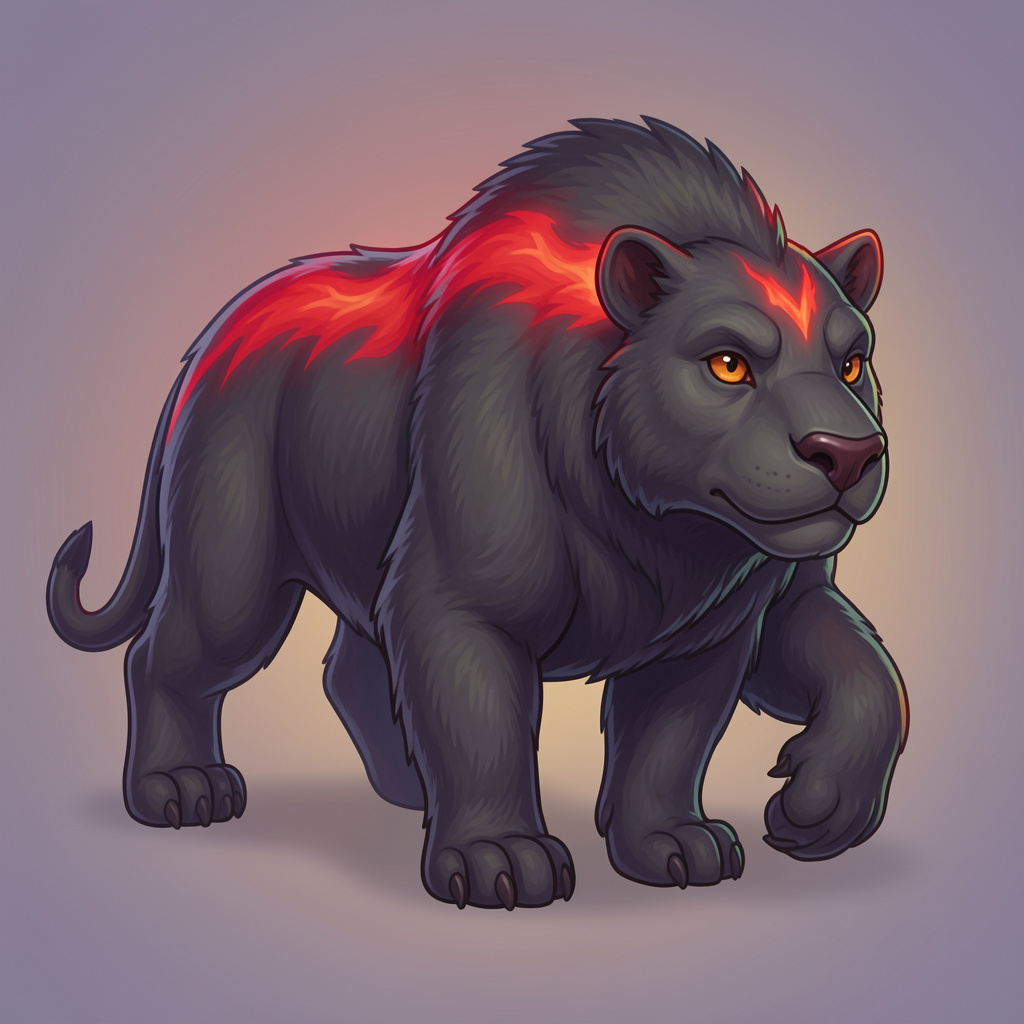 Crimsonhound — a Uncommon Beast Snappling