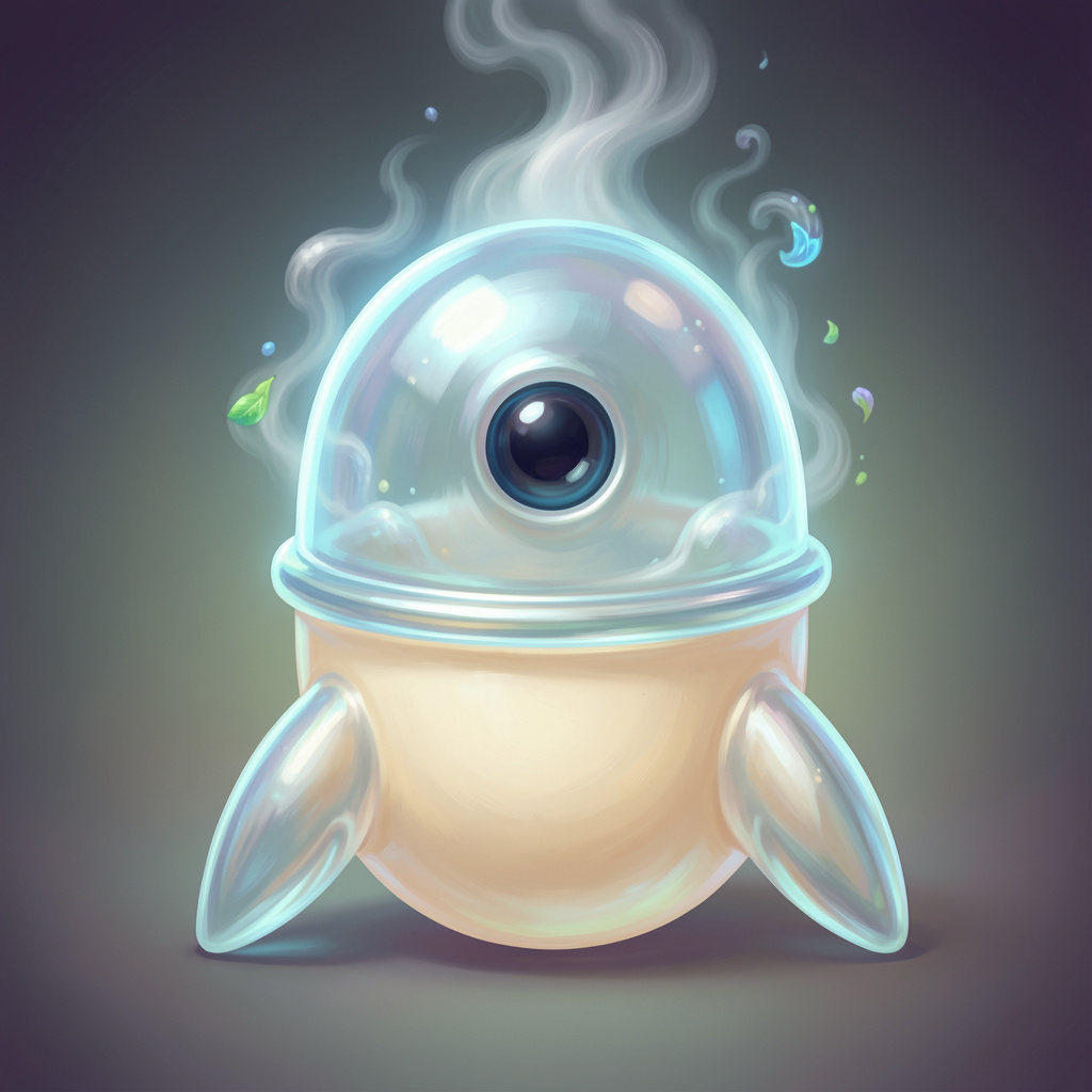 Mistwhale — a Uncommon Aqua Snappling