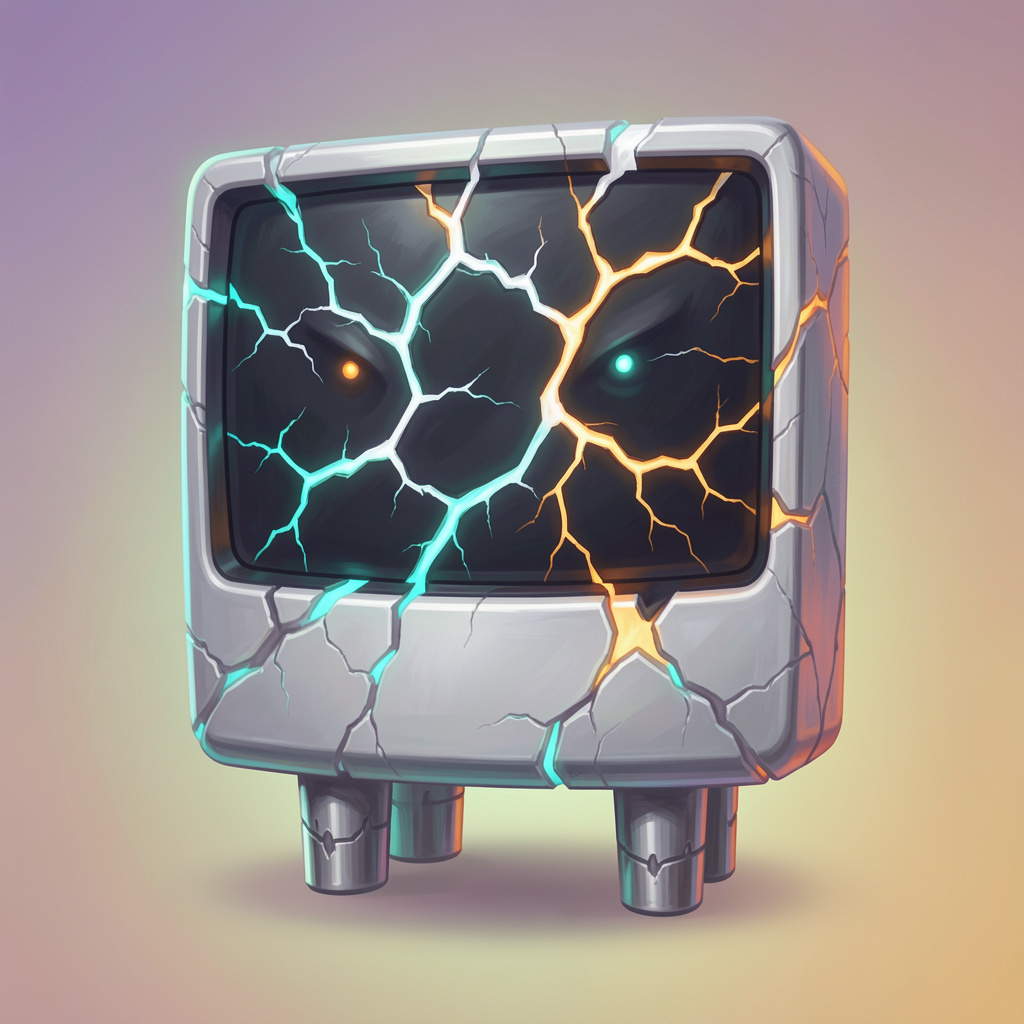 Glitchveil — a Uncommon Volt Snappling