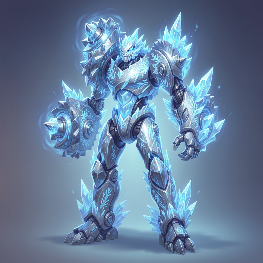 Frostgrind — a Rare Construct Snappling