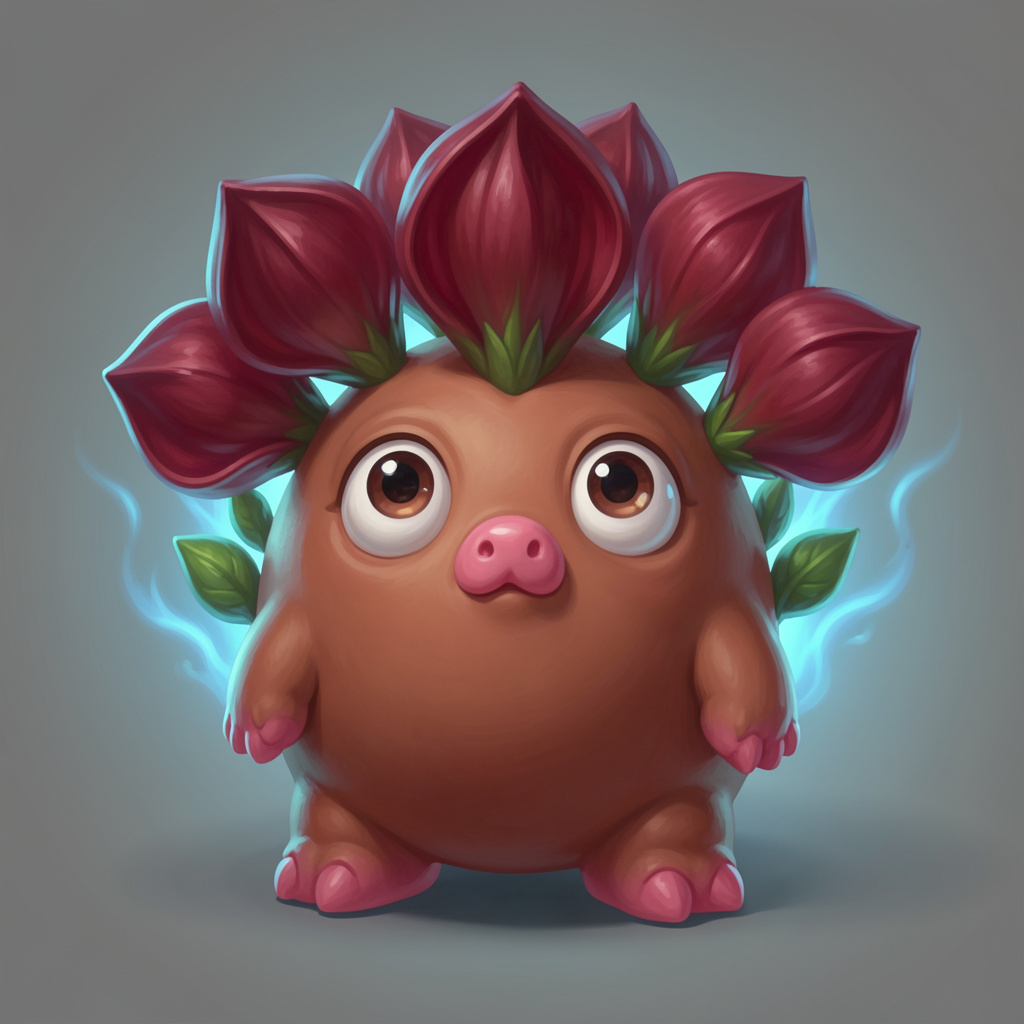 Flameleaf — a Rare Flora Snappling