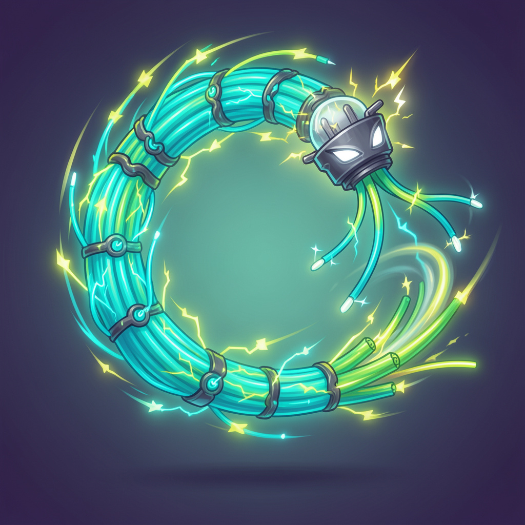 Rushcane — a Uncommon Volt Snappling