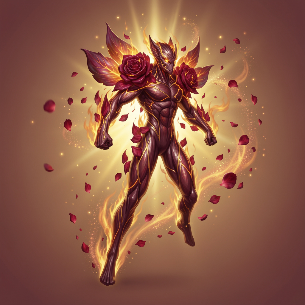 Emberblossom — a Legendary Flora Snappling