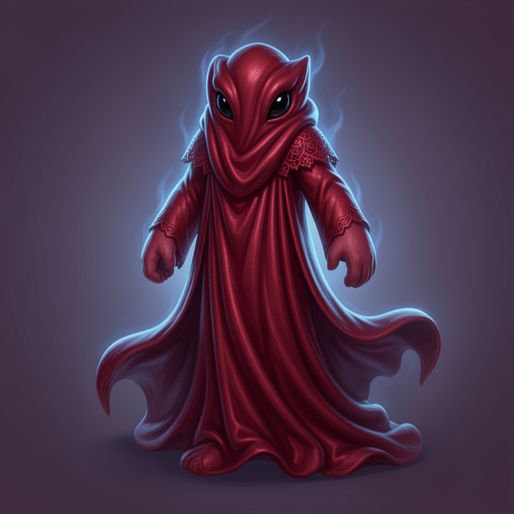 Crimsonveil — a Rare Flora Snappling