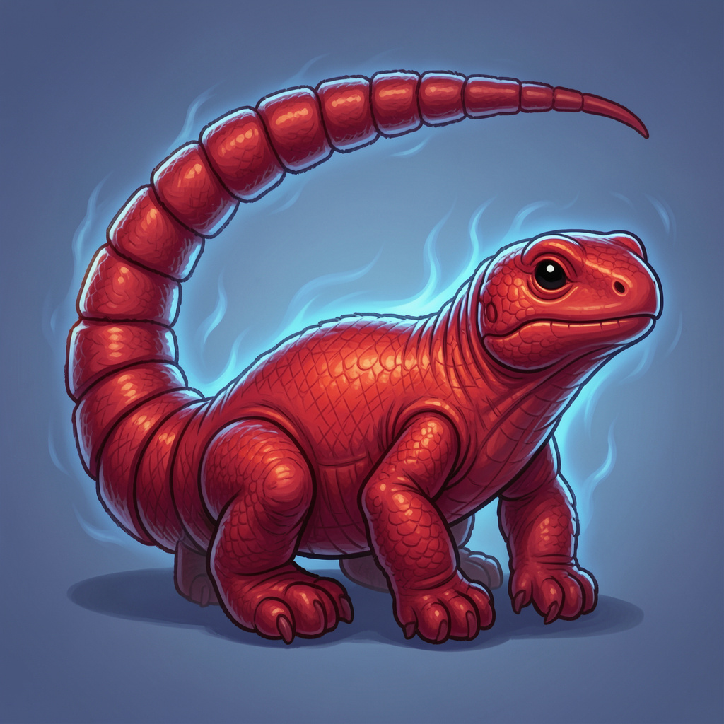 Scarletail — a Rare Beast Snappling
