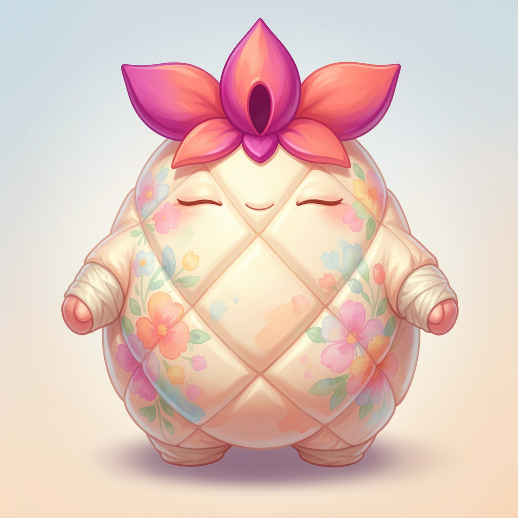 Petalpuff — a Uncommon Flora Snappling