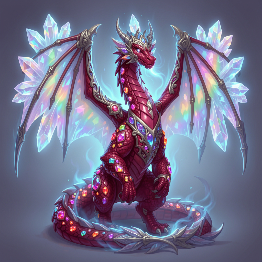 Radiance Wyrm — a Rare Beast Snappling