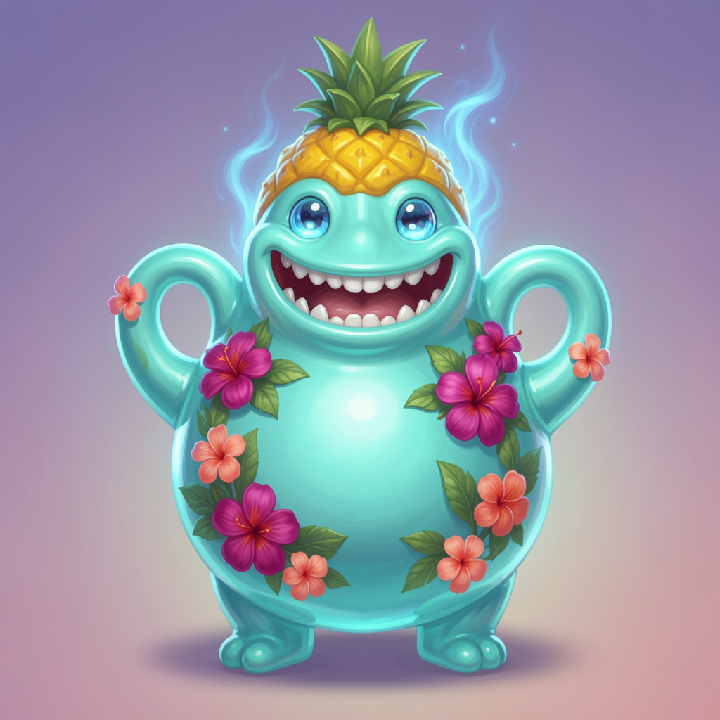 Tropicup — a Rare Aqua Snappling