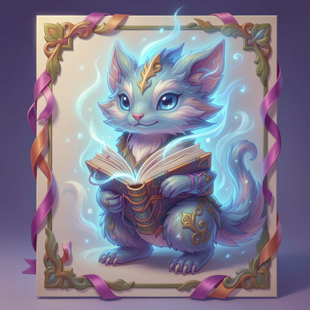 Ribbonwhisper — a Rare Flora Snappling