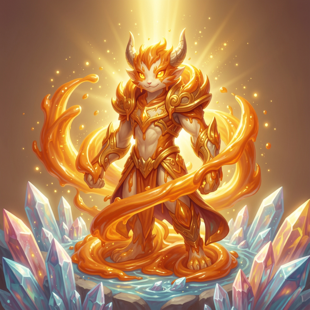 Caramelcascade — a Legendary Ember Snappling