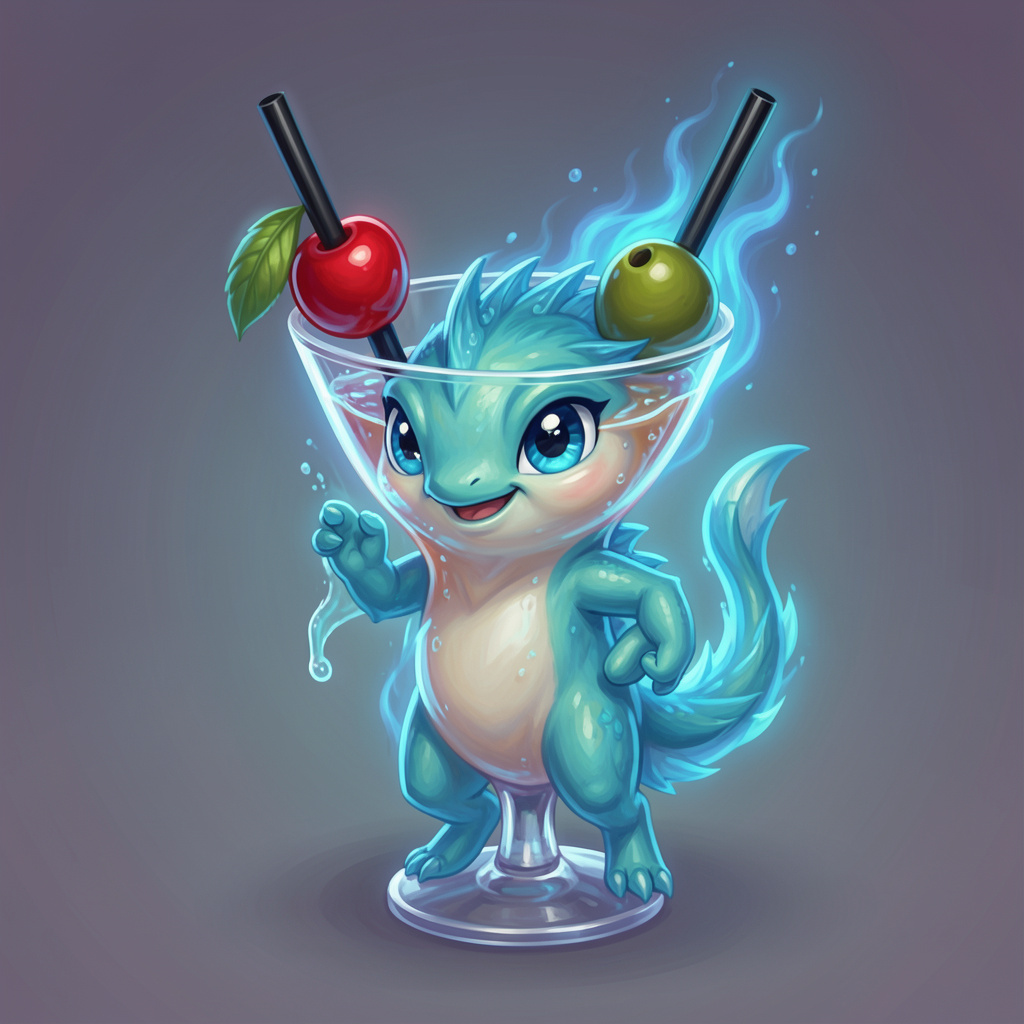 Cherrivine — a Rare Aqua Snappling