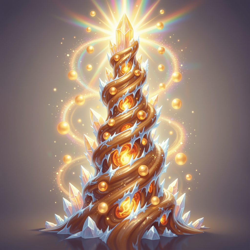 Caramelglow — a Mythic Ember Snappling