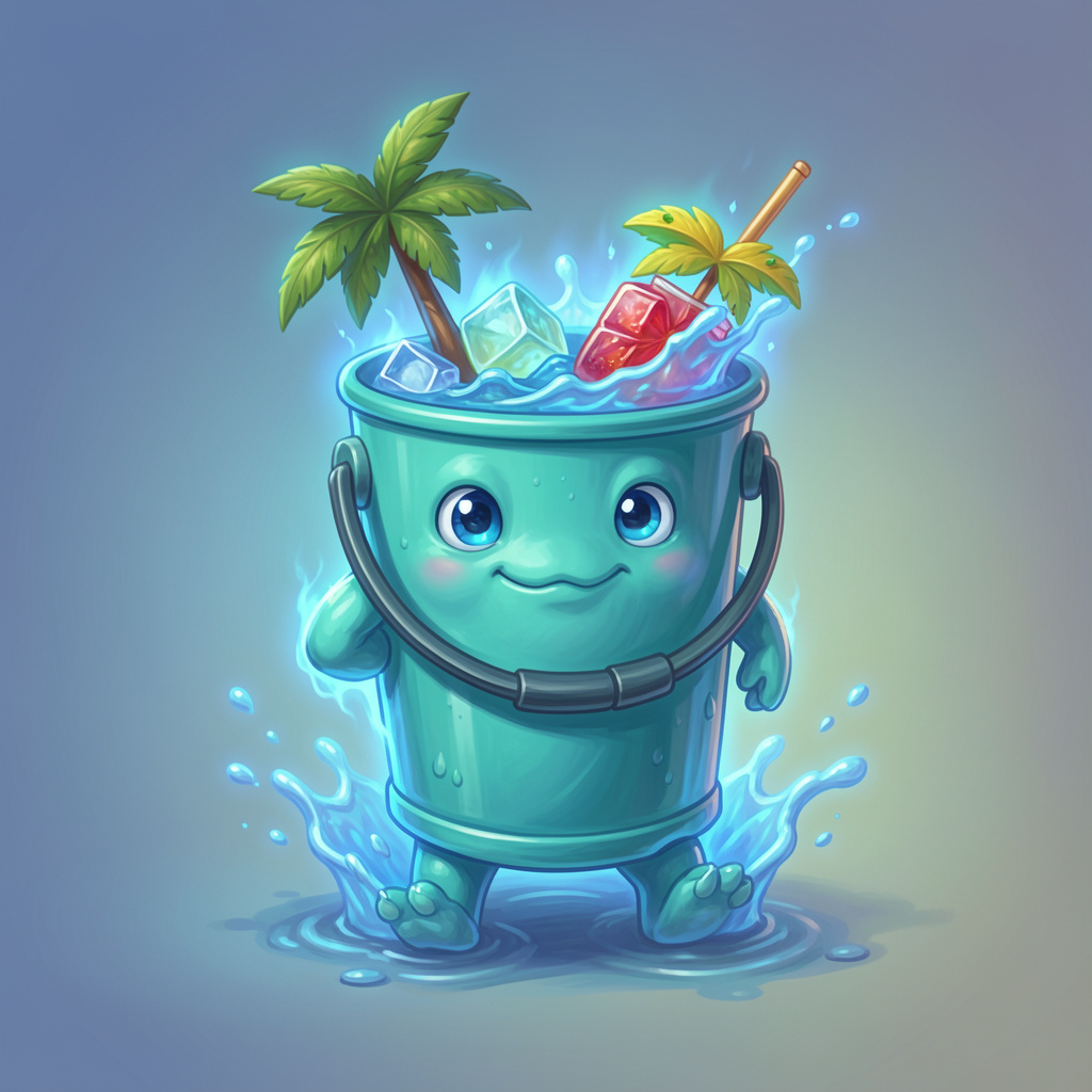 Bucketling — a Rare Aqua Snappling