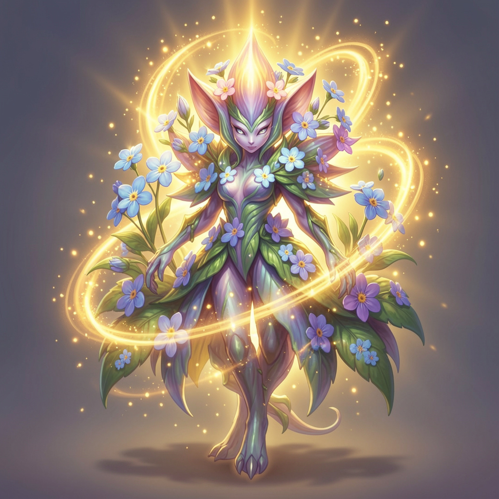 Luminyx — a Legendary Flora Snappling