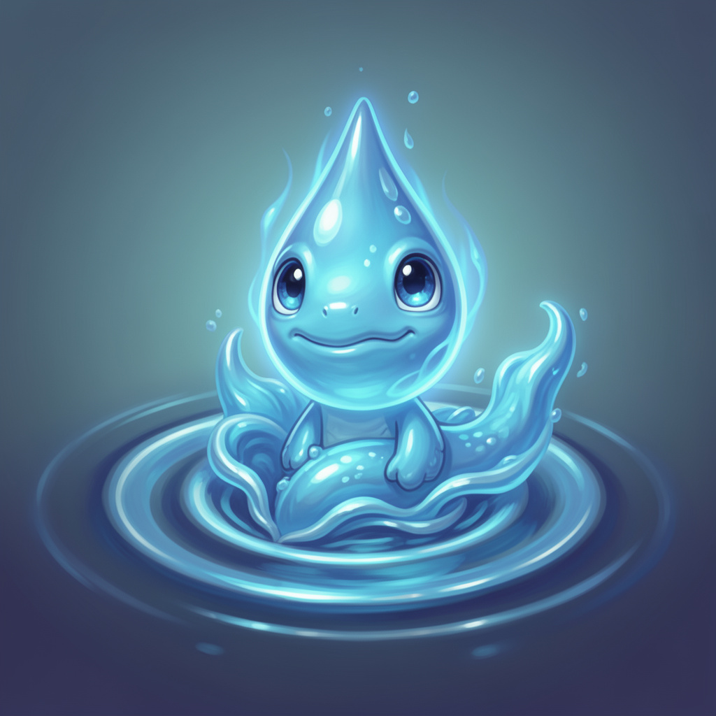 Ripplop — a Rare Aqua Snappling