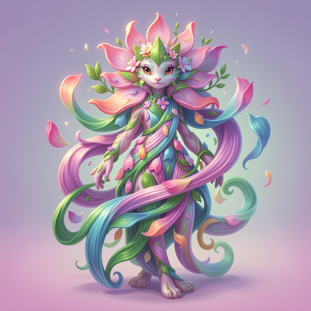 Silkbloom — a Uncommon Flora Snappling