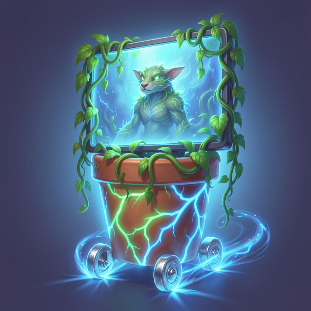 Luminosprout — a Rare Volt Snappling