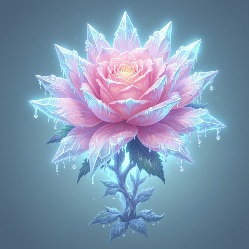 Frostbloom — a Rare Flora Snappling