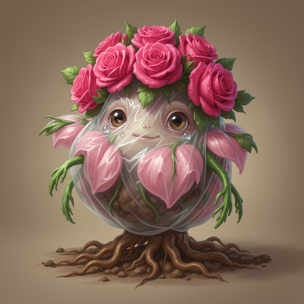 Rosewraith — a Common Flora Snappling