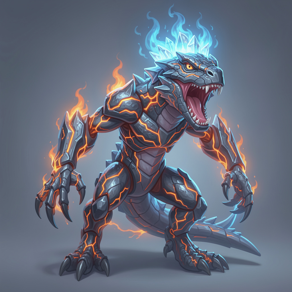Infernodex — a Rare Volt Snappling