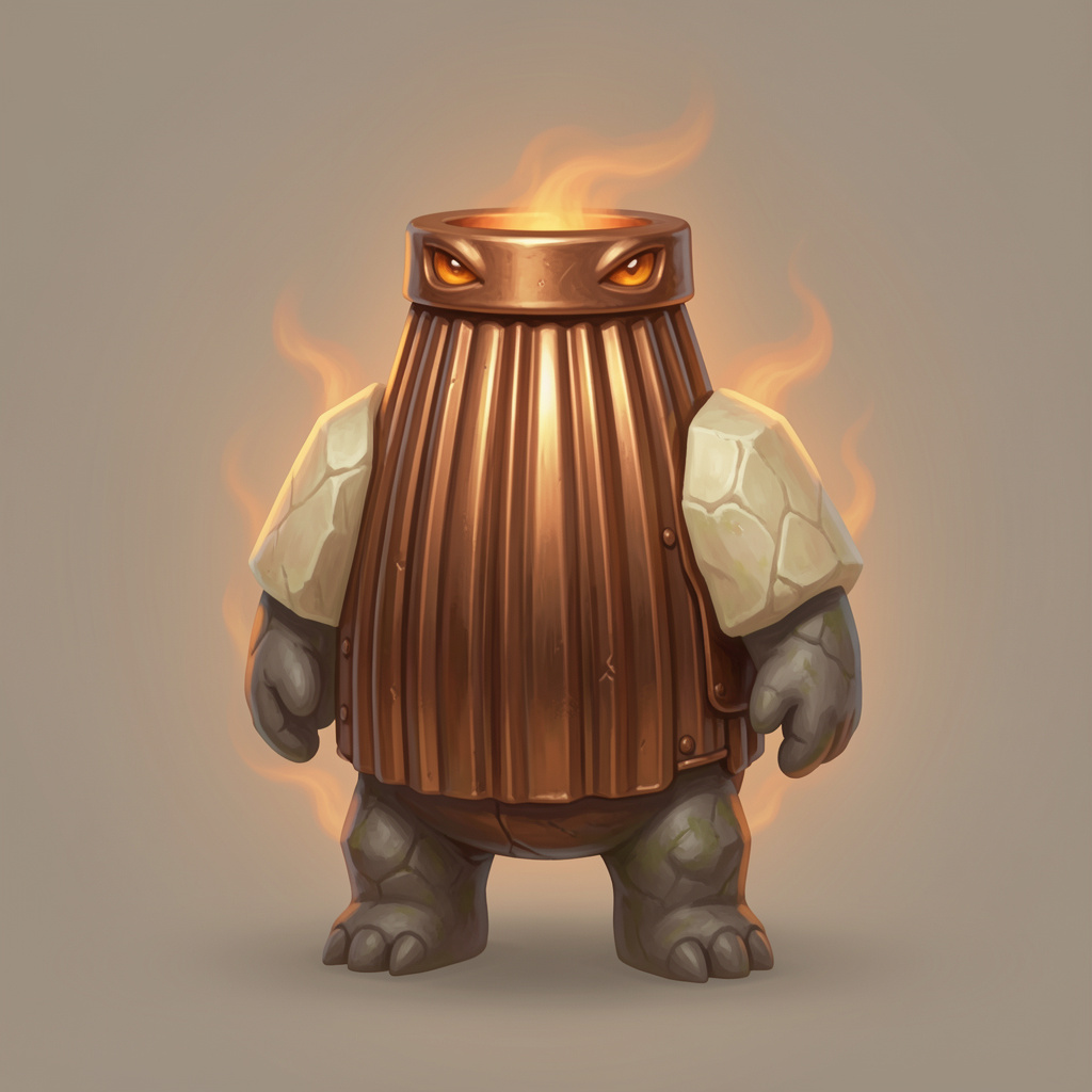 Heathelix — a Common Ember Snappling