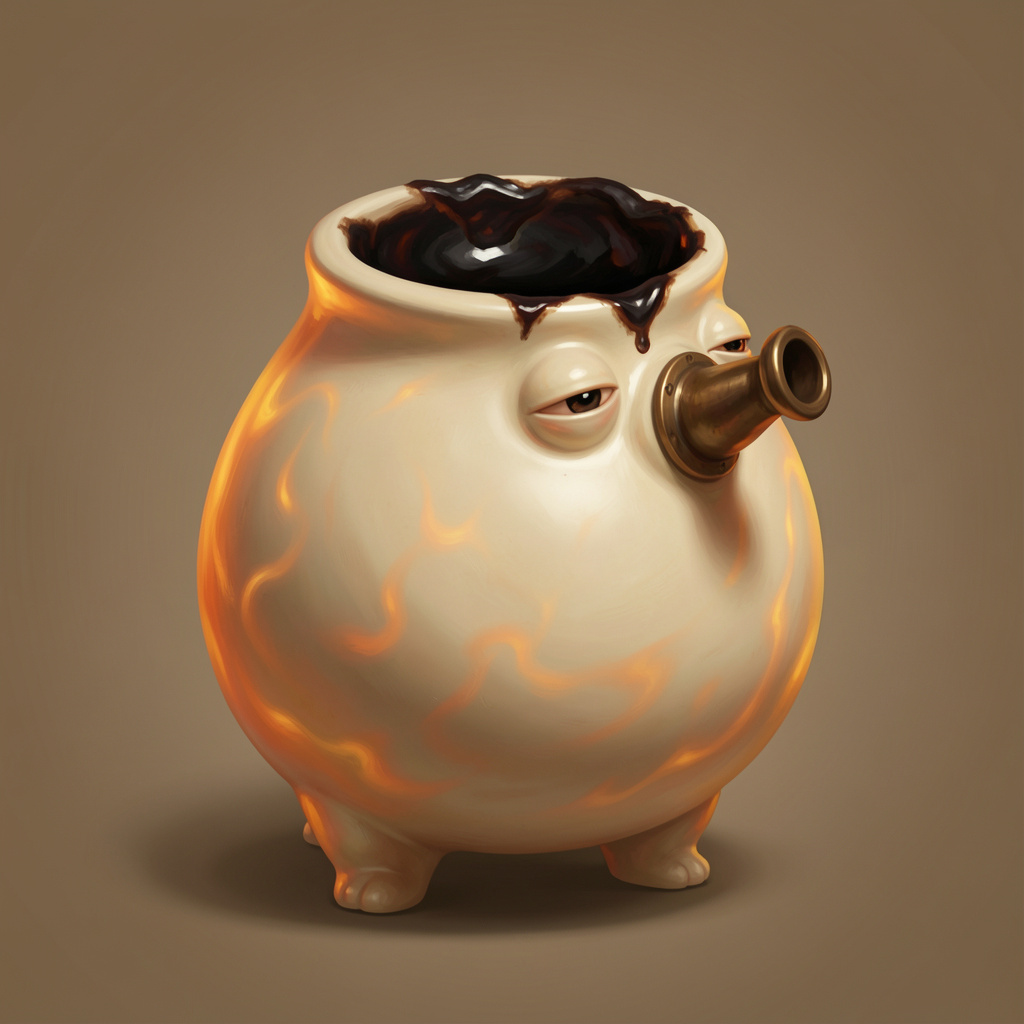 Char-Kettle — a Common Ember Snappling