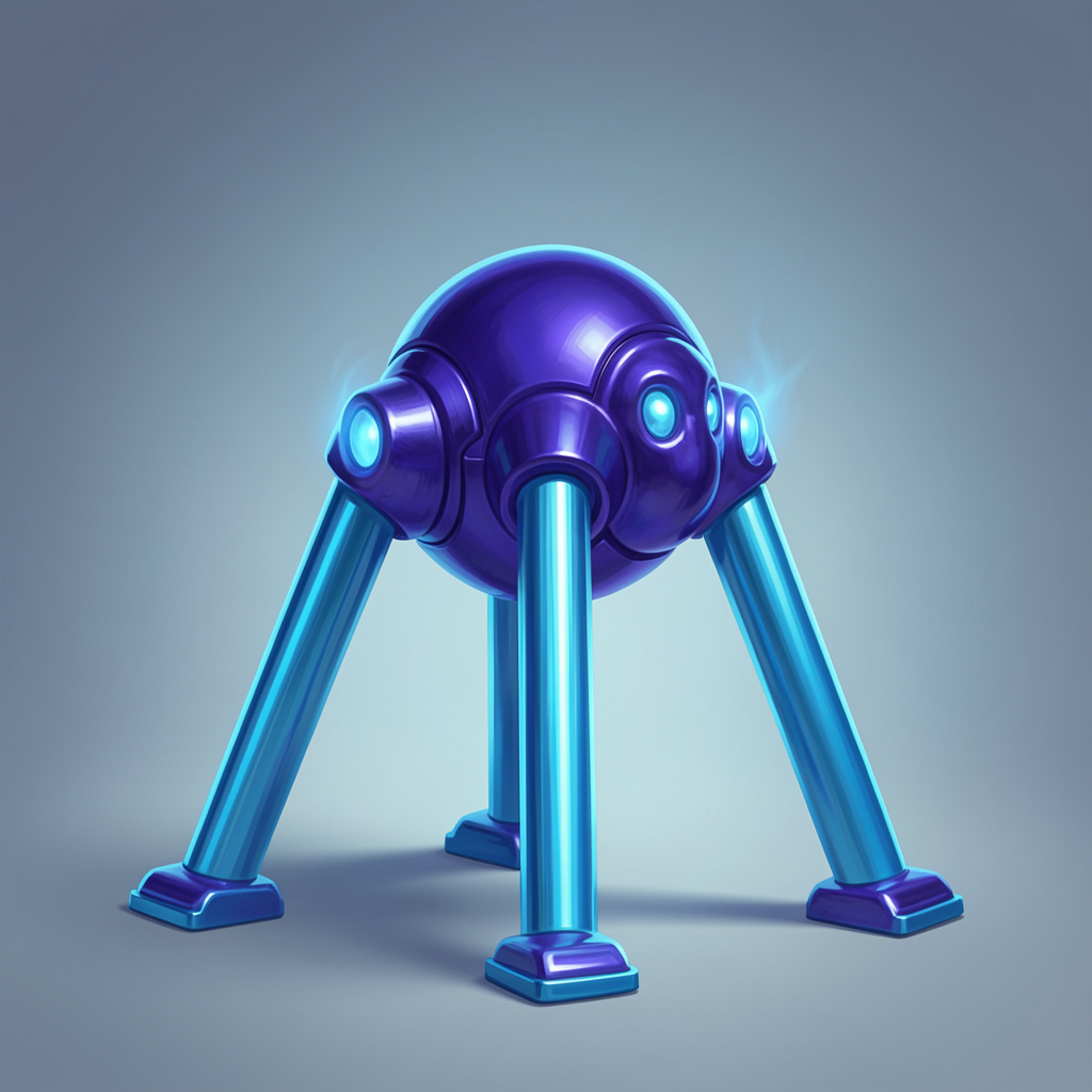 Cobaltpillar — a Rare Construct Snappling