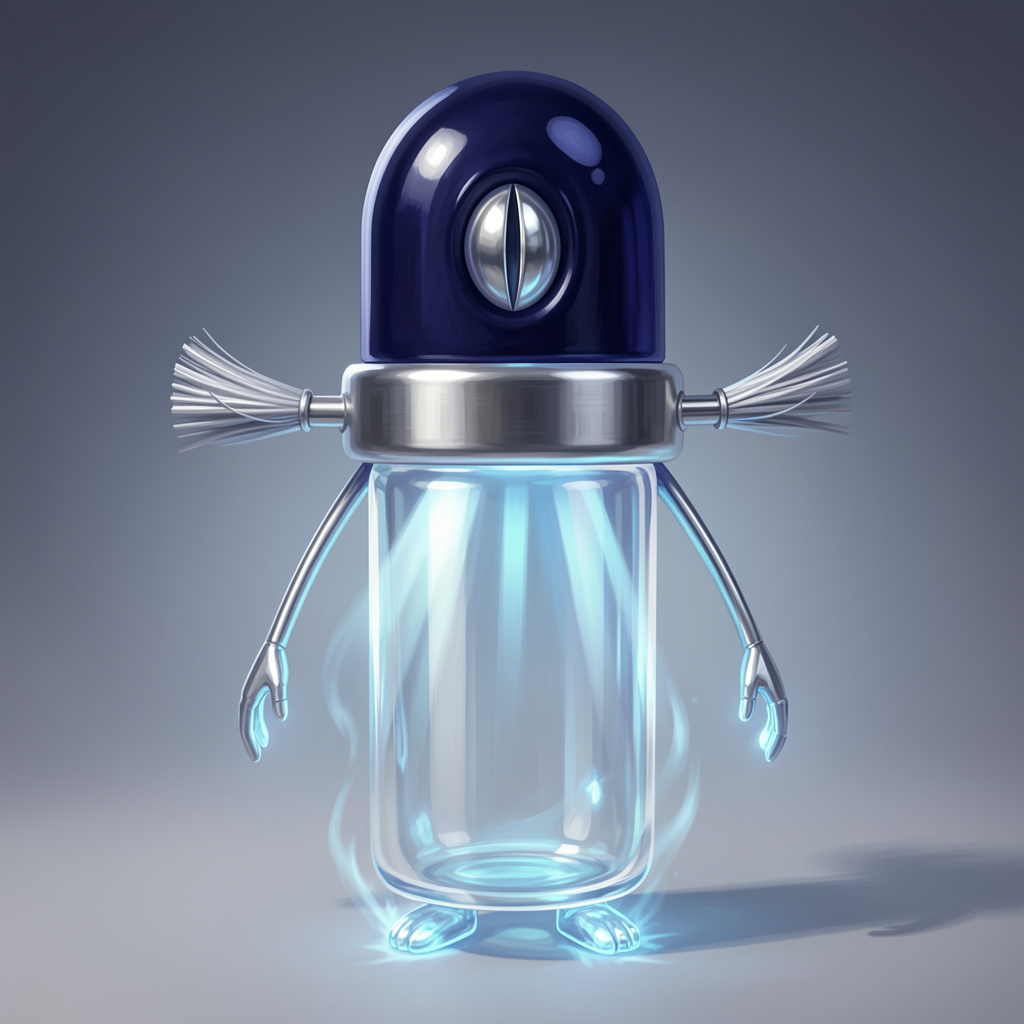 Glasswhisper — a Rare Construct Snappling