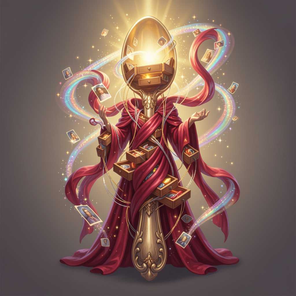 Memoryspun Sentinel — a Legendary Spirit Snappling