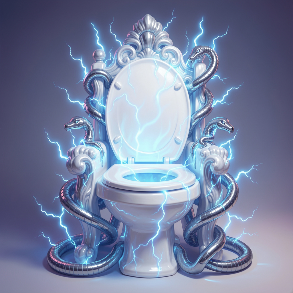 Porcelain Cascade — a Rare Volt Snappling