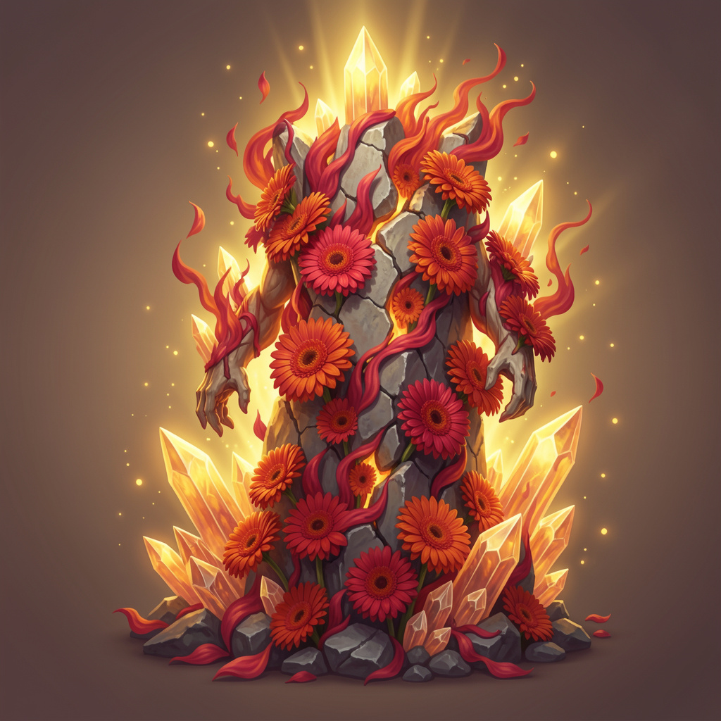 Stoneblossom — a Legendary Stone Snappling