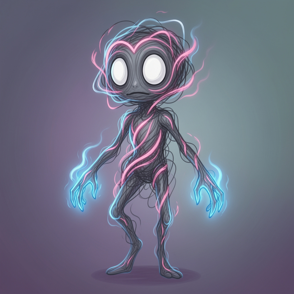 Inkblot — a Rare Spirit Snappling