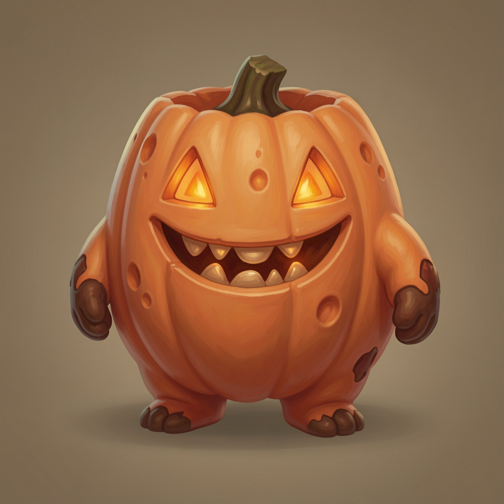 Pumpkin Grin — a Common Spirit Snappling