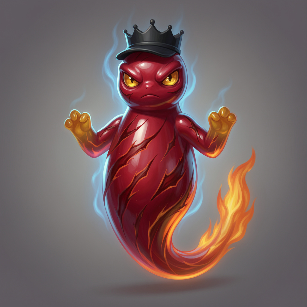 Scorchlip — a Rare Ember Snappling