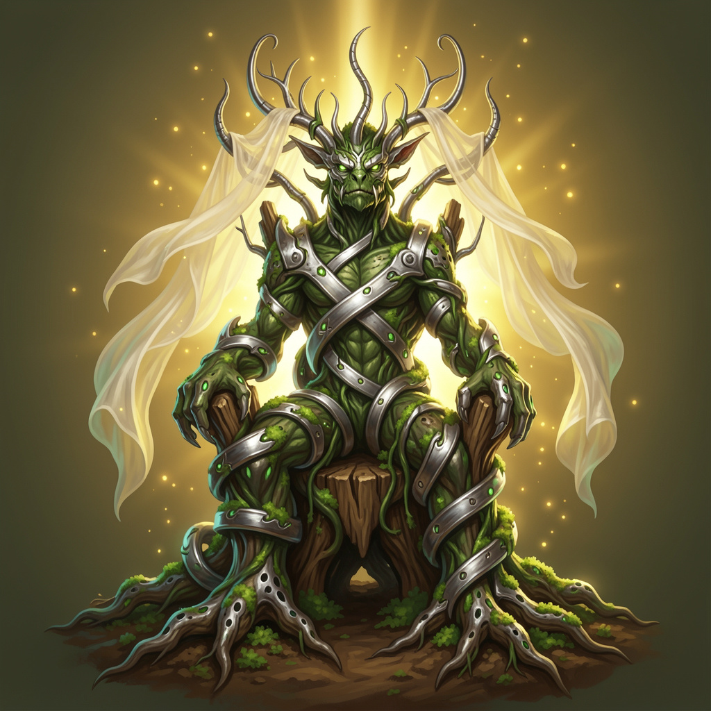 Rootthrone — a Legendary Flora Snappling