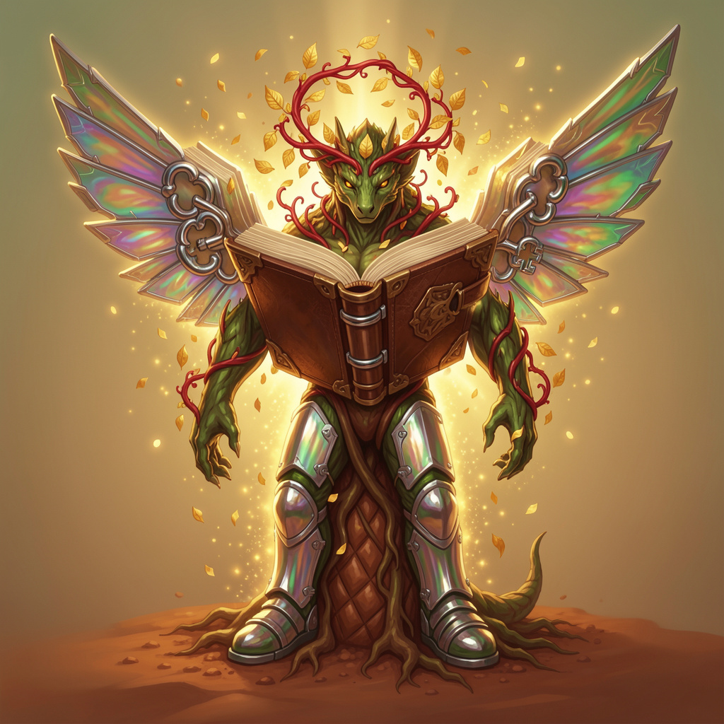 Pagebloom — a Legendary Flora Snappling
