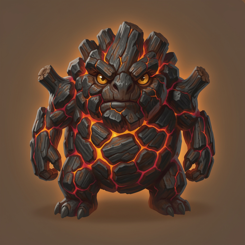 Glowchar — a Common Ember Snappling
