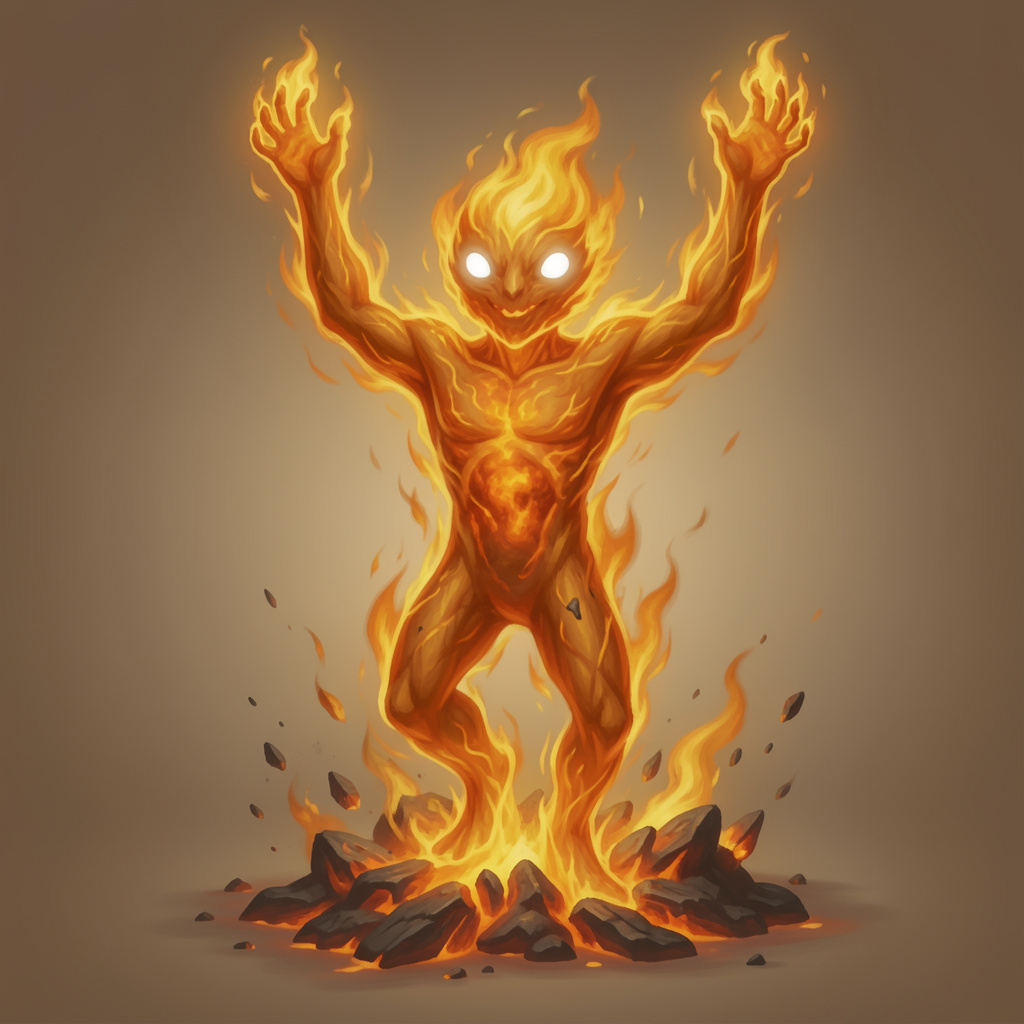 Blazeward — a Common Ember Snappling