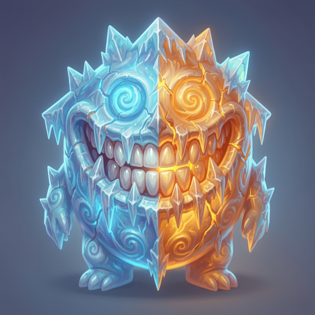 Frostgrin — a Rare Spirit Snappling