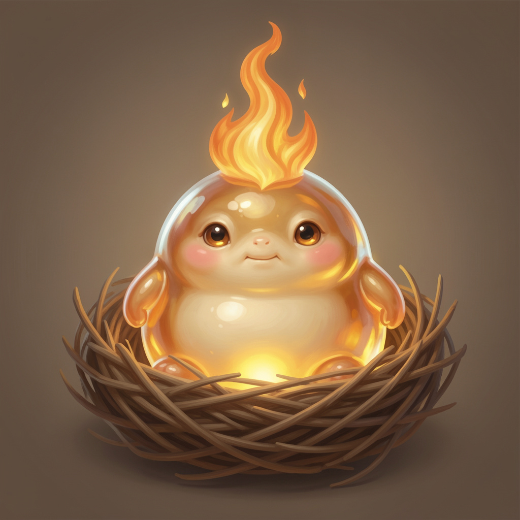 Glowwick — a Common Ember Snappling