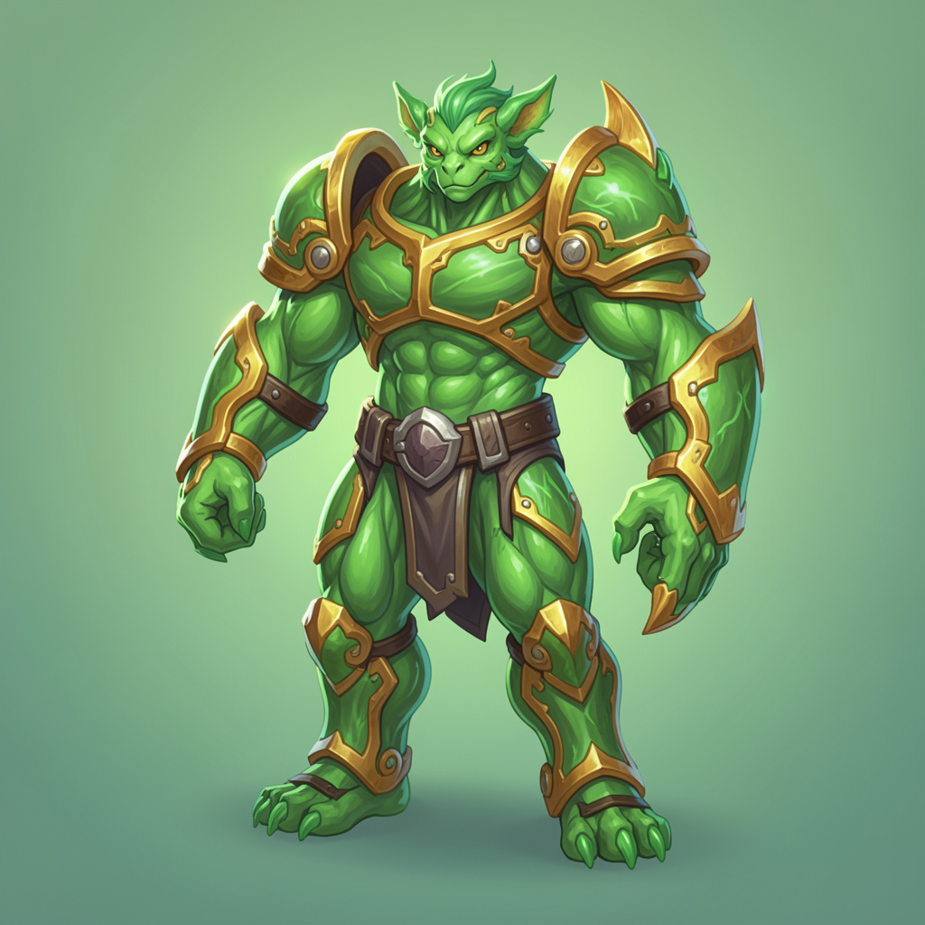 Platebound Jade — a Uncommon Construct Snappling